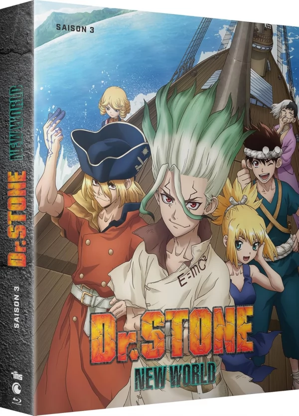 Dr STONE - Saison 3 - Blu-Ray (Fran&ccedil;ais) image number 0